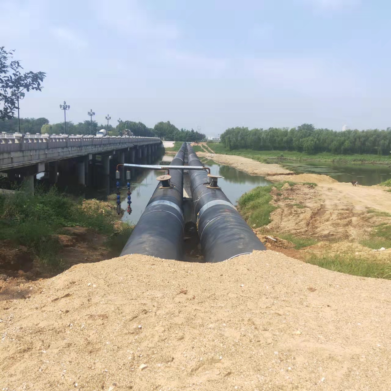 万州管道物理震动清洗输油管道清洗